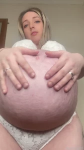 I hear you like pregnant girls pregnant pregnancy belly blonde milf