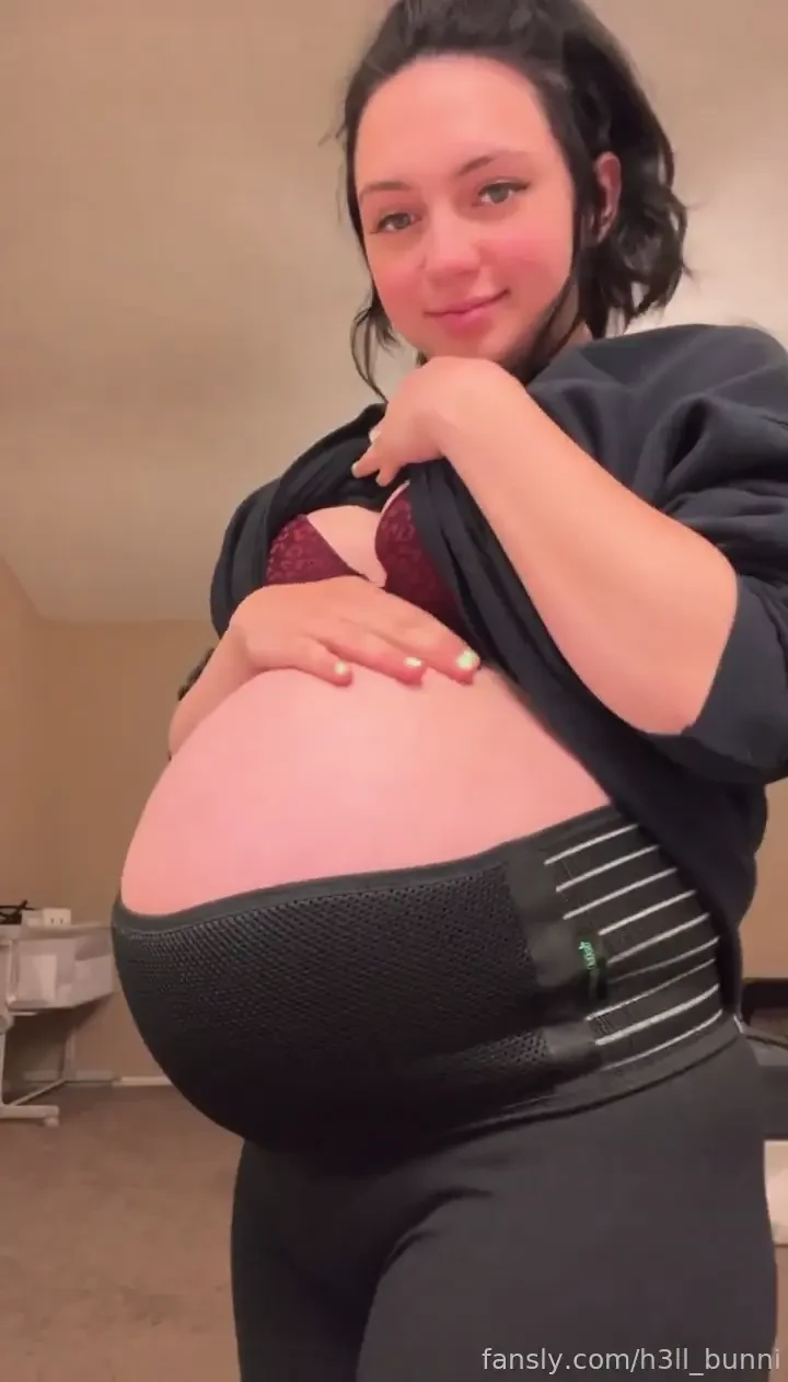 A little belly band action to hold all this baby weight preggo 