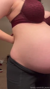 33 weeks strip and masturbation
