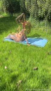 Nothing to see here nude outdoor public redhead masturbating tits