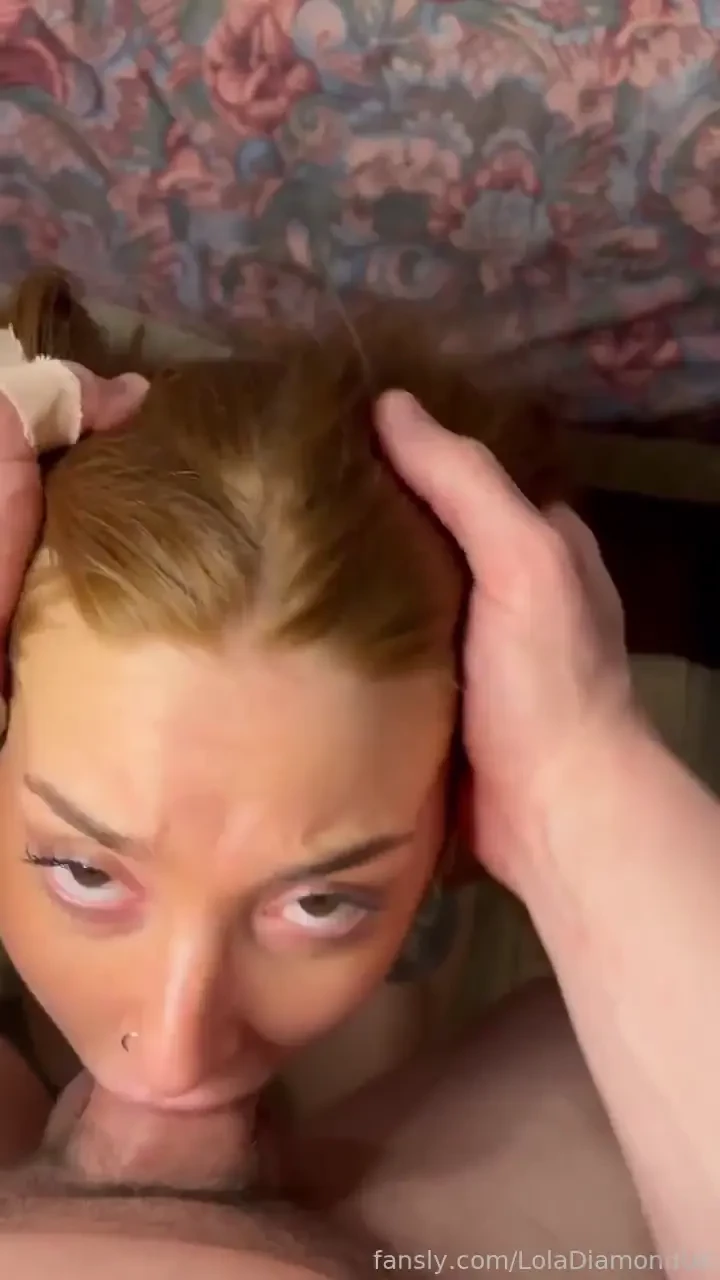 My used my mouth to make himself cum again another rough face fuck and 