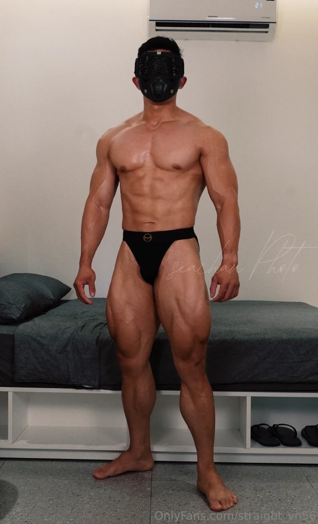Straight guy 22 muscle boy - cock 15cm the massive physique of the guy 