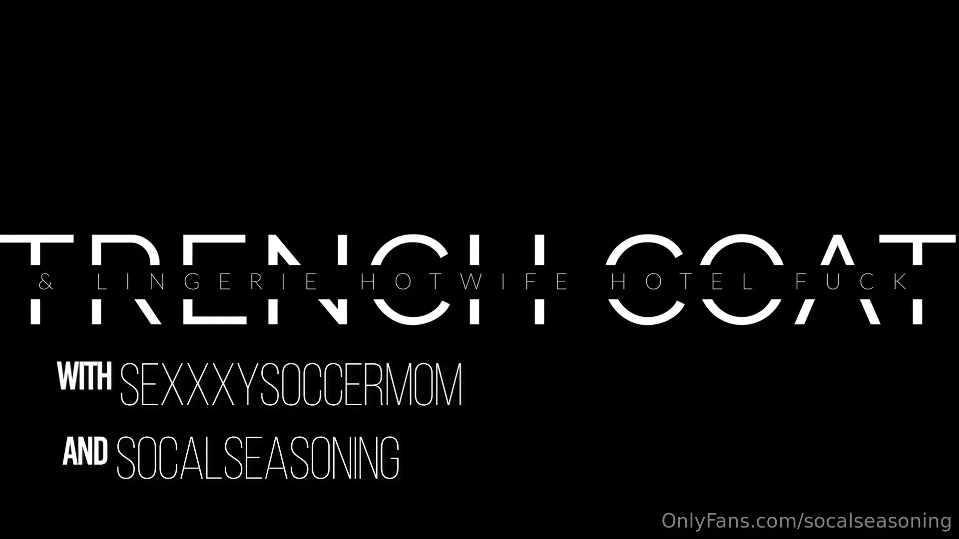 New full video trench coat amp lingerie hotwife hotel fuck i told 