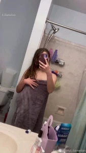 I like to touch myself while i am still wet after a shower wanna touch part 2
