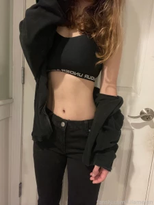 My street wear outfit sfw braandpants girlswearingallblack