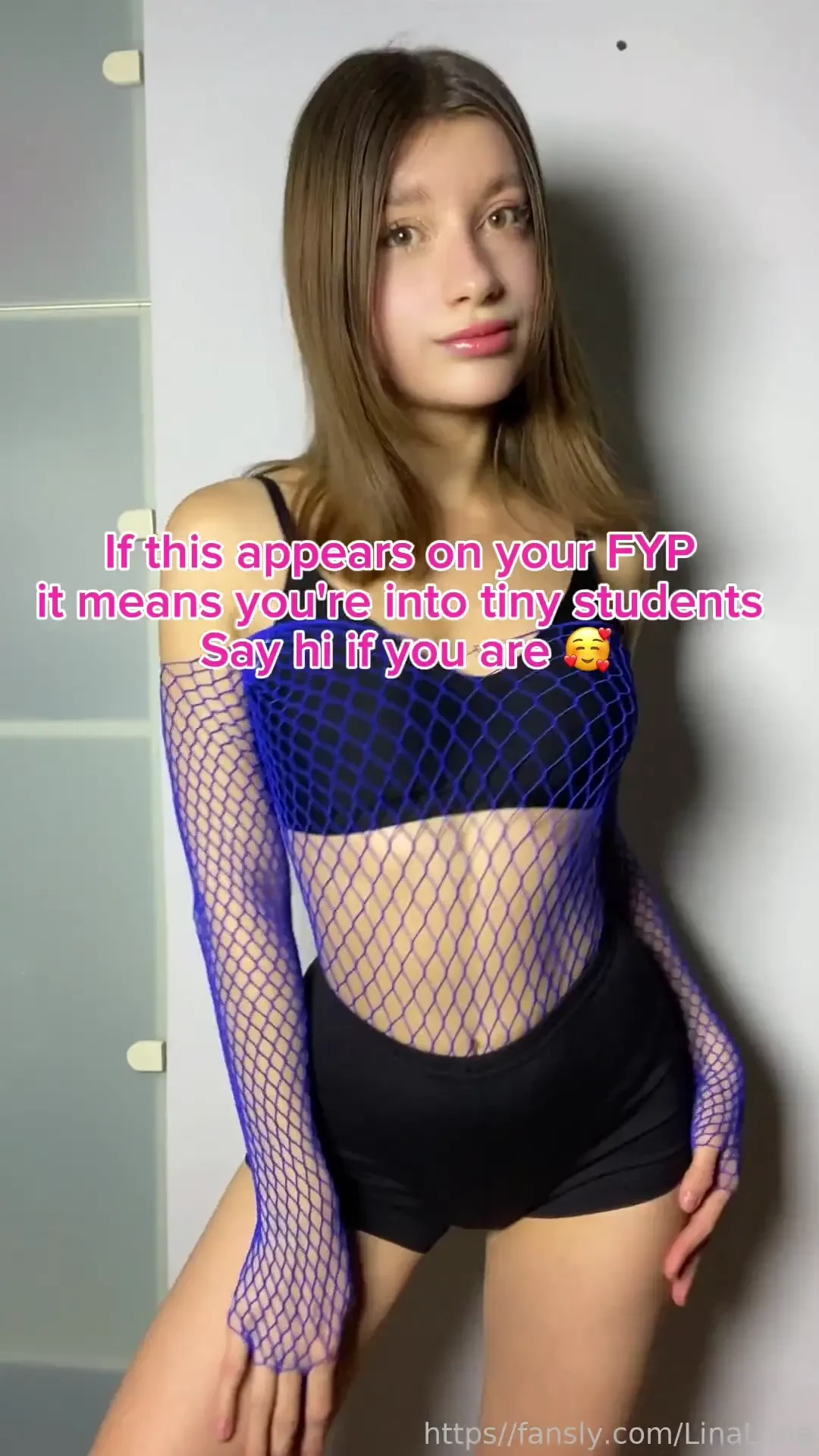 Linalime it s a sign for you naked nude ass butt fyp petite blonde fit 