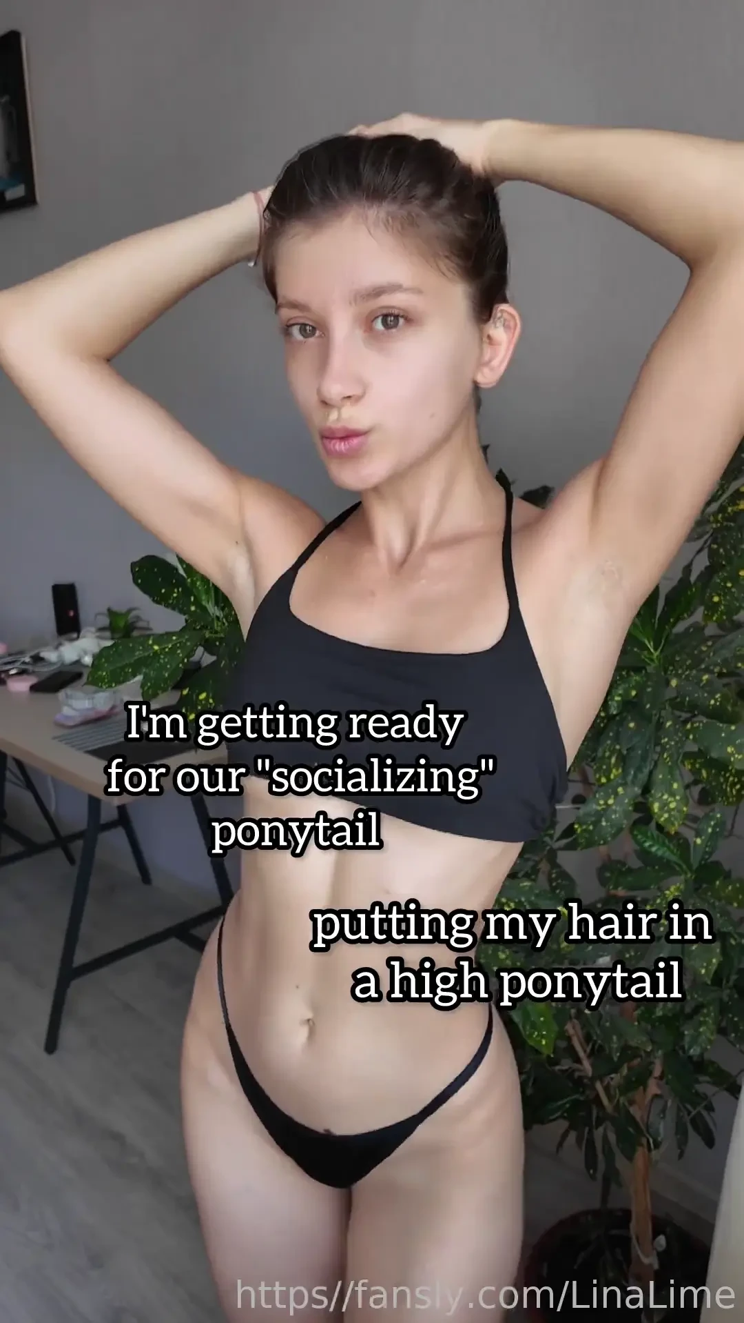 Linalime do you like when i m doing my ponutail pee anal squirt young 