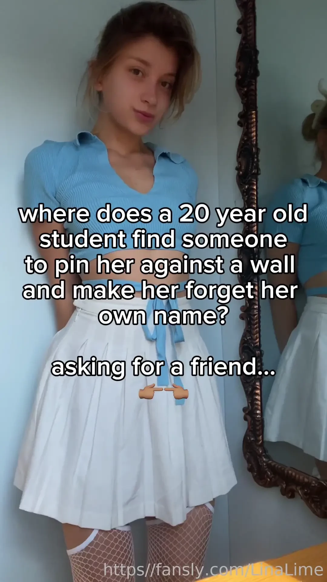 Linalime how do you like the stockings linalime linalime babyface 