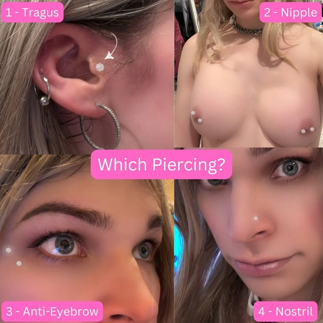 Here s the awaited piercing goal for the january slut-a-thon votes 