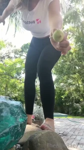 Me when i m not being sexy i take care of my fish and my pond