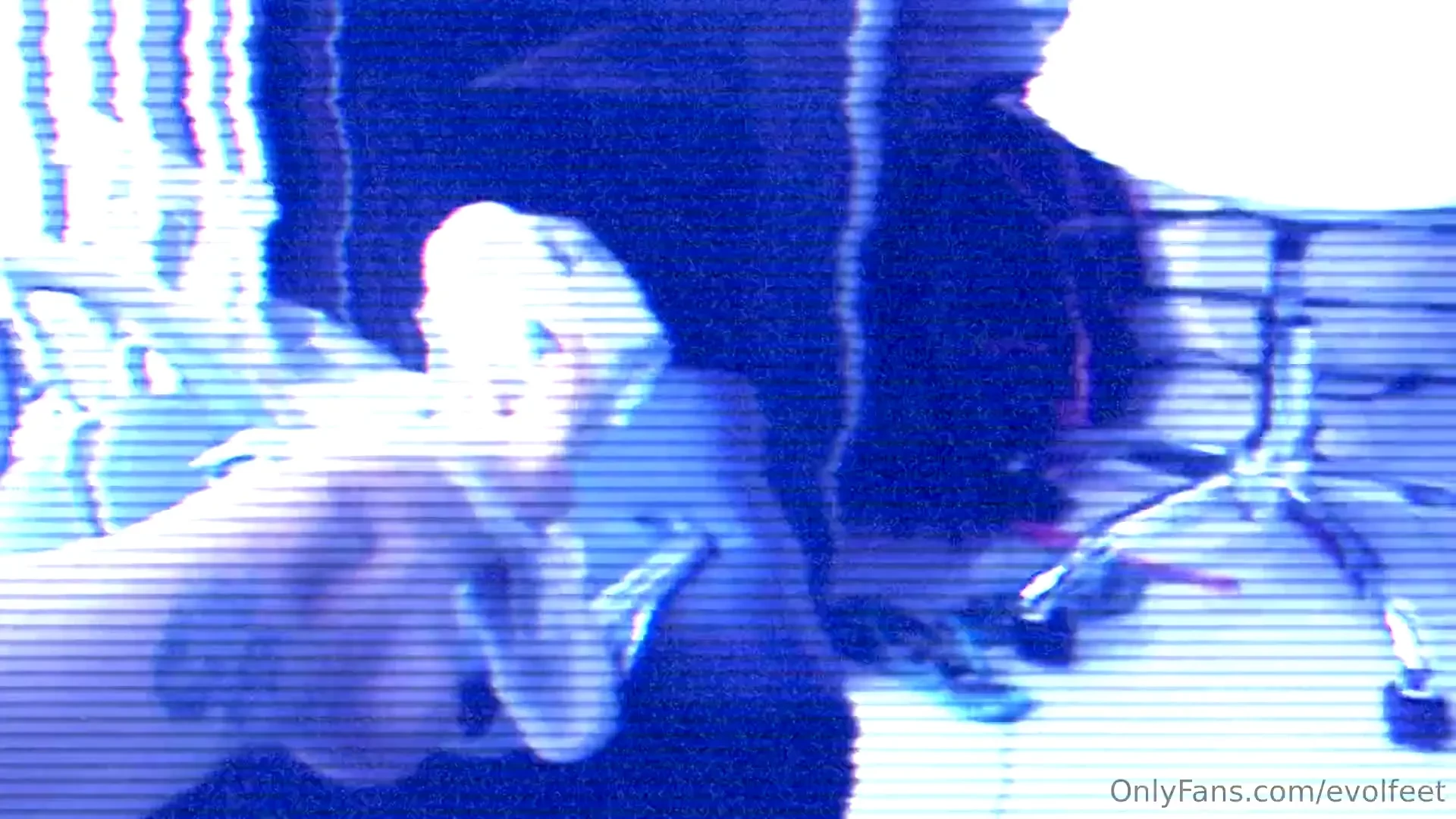 Beautiful mistress teasing with her long toes and wonderful feet 