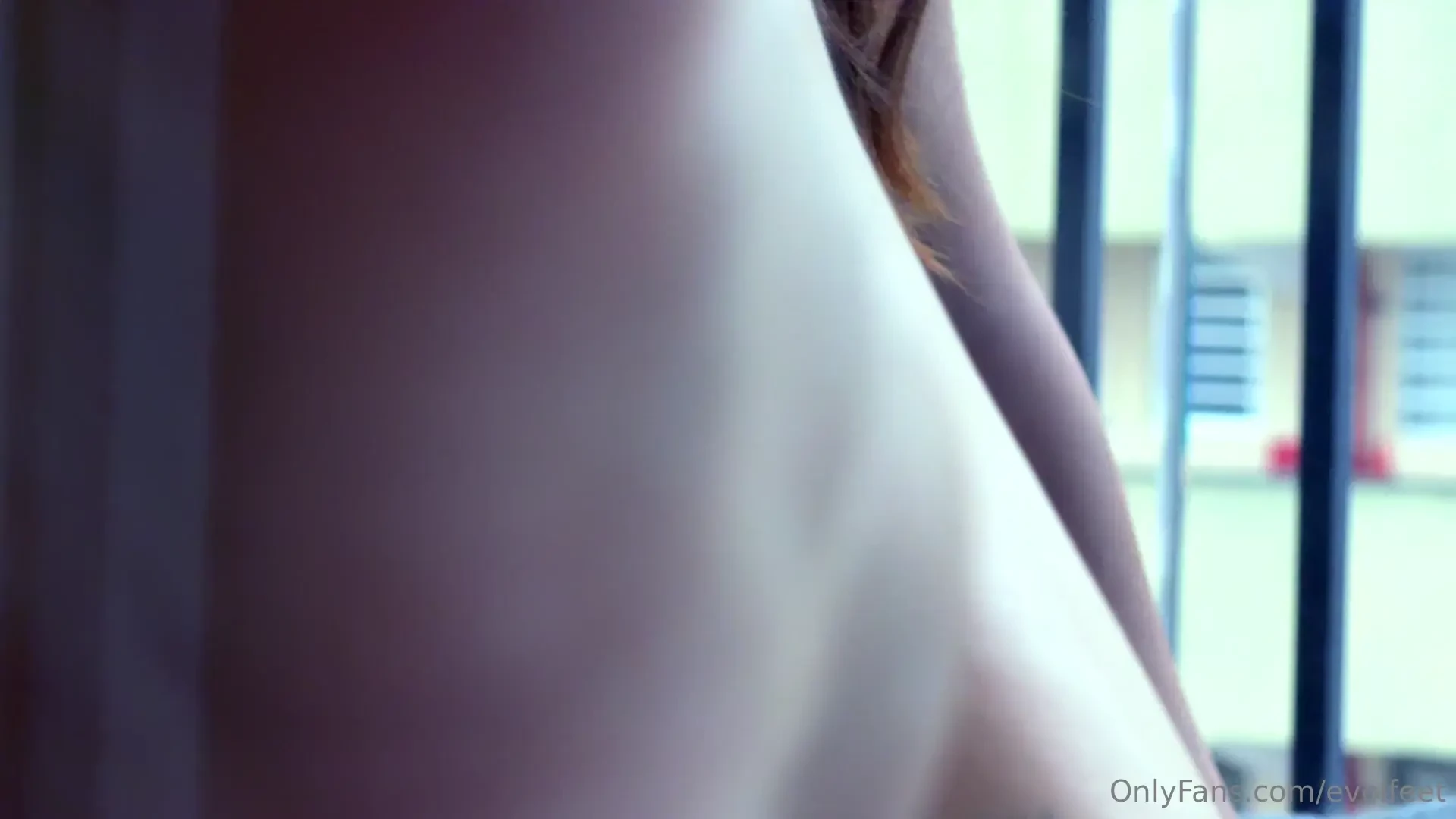 I like to feel the saliva dripping between my toes 