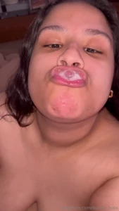 Sometimes i like playing with my spit