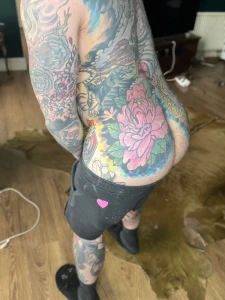 Would you get distracted by my tattoos in bed