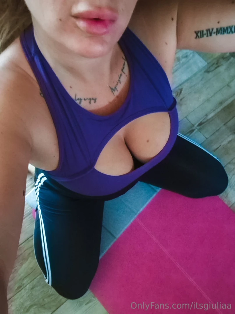 Fin d une petite s ance de sport 