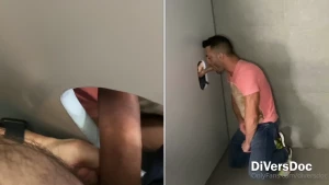 Glory hole fun with well what do you know if it isn t andy star https