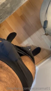 Llegar caliente de trabajar