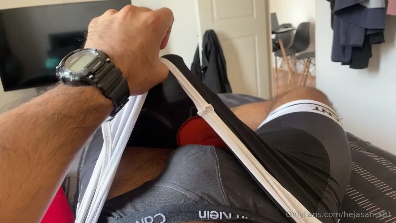 Luego de pedalear quedar con olor a macho 