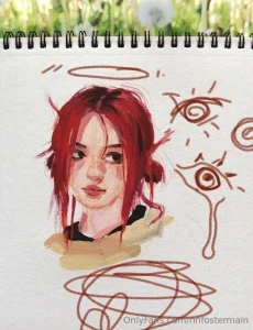 Felt like drawing myself today so i gave it a go not sure if it looks