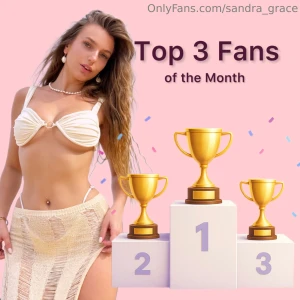Top 3 fans of the month i always notice the ones who are truly close