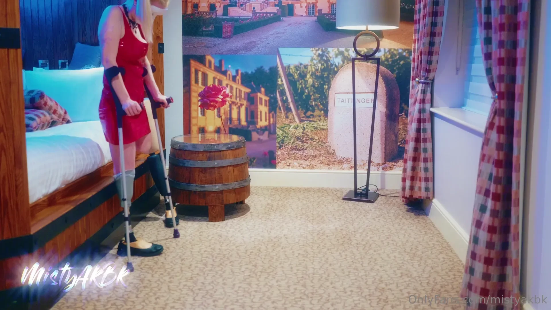 Crutching always difficult i have included all 3 attempts to get the 