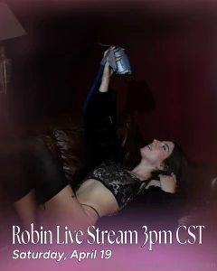Hang with me on my live stream saturday at 3 i promise it s just as