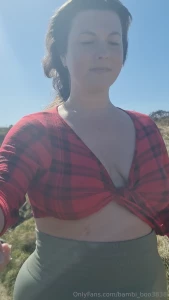 It may have been beautifully sunny but my arse predicted rain