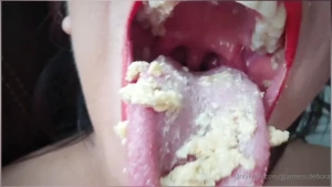 I want to hear your juicy body crunch between my big molars full 7min