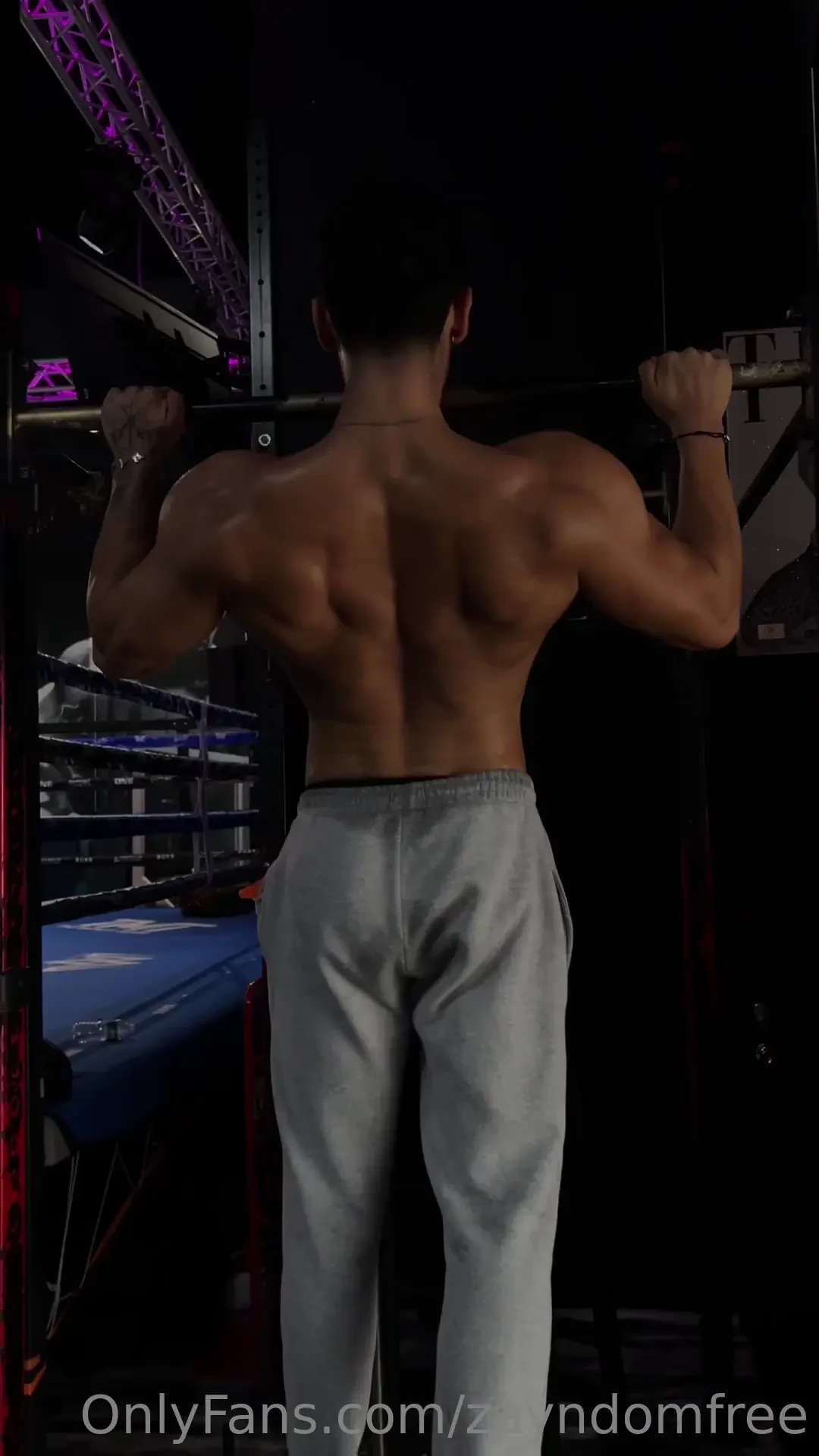 Back attack unleash the power of your lats by doing wide grip pull ups 
