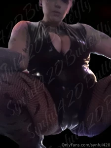 Laced in fishnets wrapped in shadow my ass is an alter- and your part 1