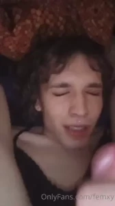 Giving myself a facial