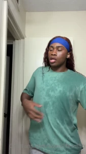 Pov caught in the rain and stripping into my thong and oiling up my