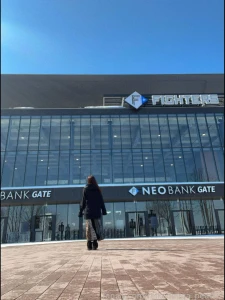 Today i while i was in kitahiroshima city i stopped by es con field part 2