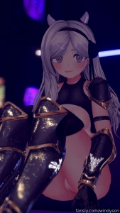 Knight girl gets captured and fucked 3 vrchat vrc vrchatlewd vr vtuber