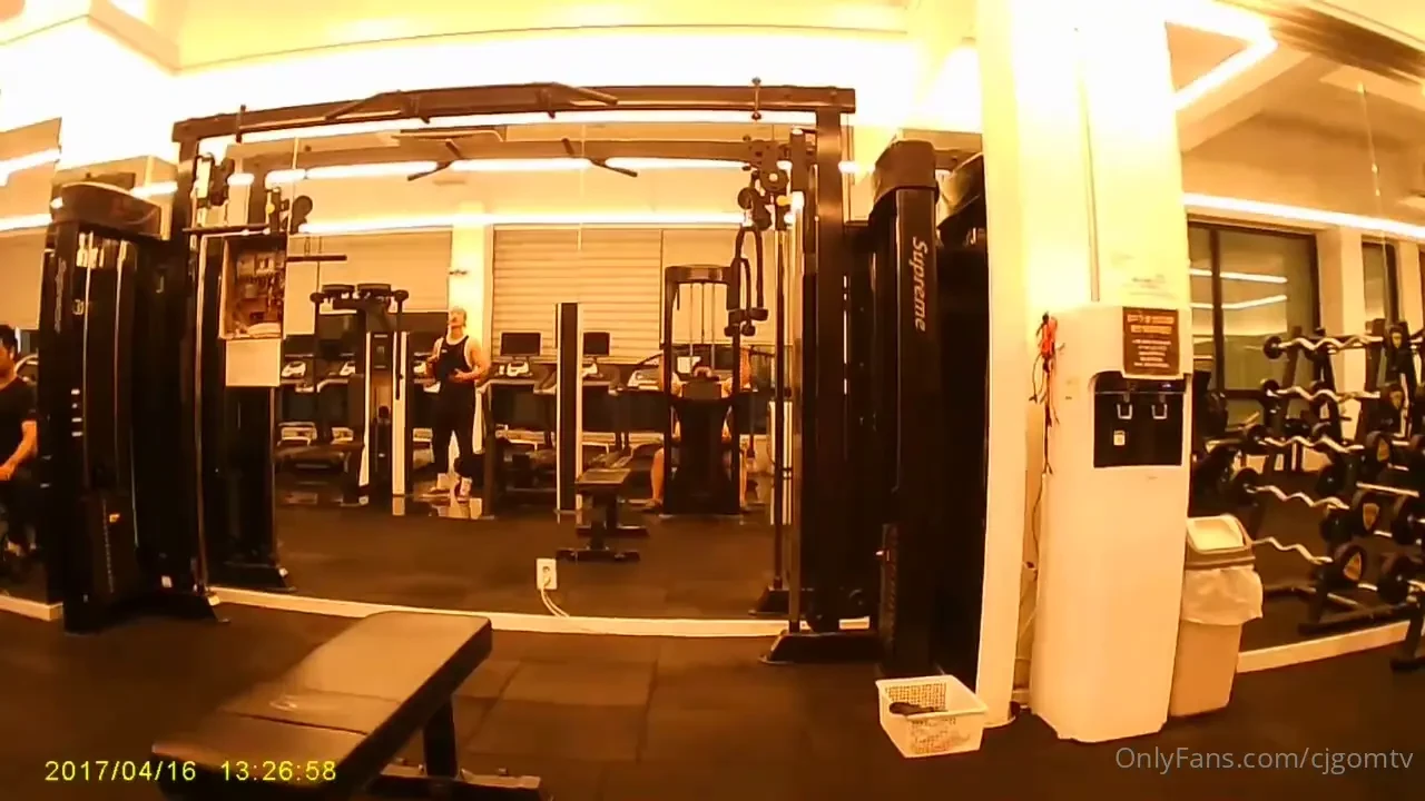 Testing bodycam at gym 
