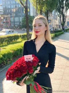 I love feeling as beautiful and delicate as a flower yet as strong as