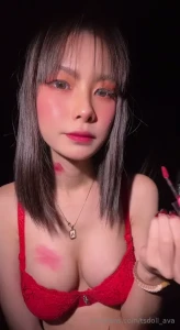 Playing pretend with kiss marks but i need the real thing next time