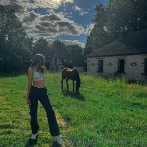 I adore nature and you