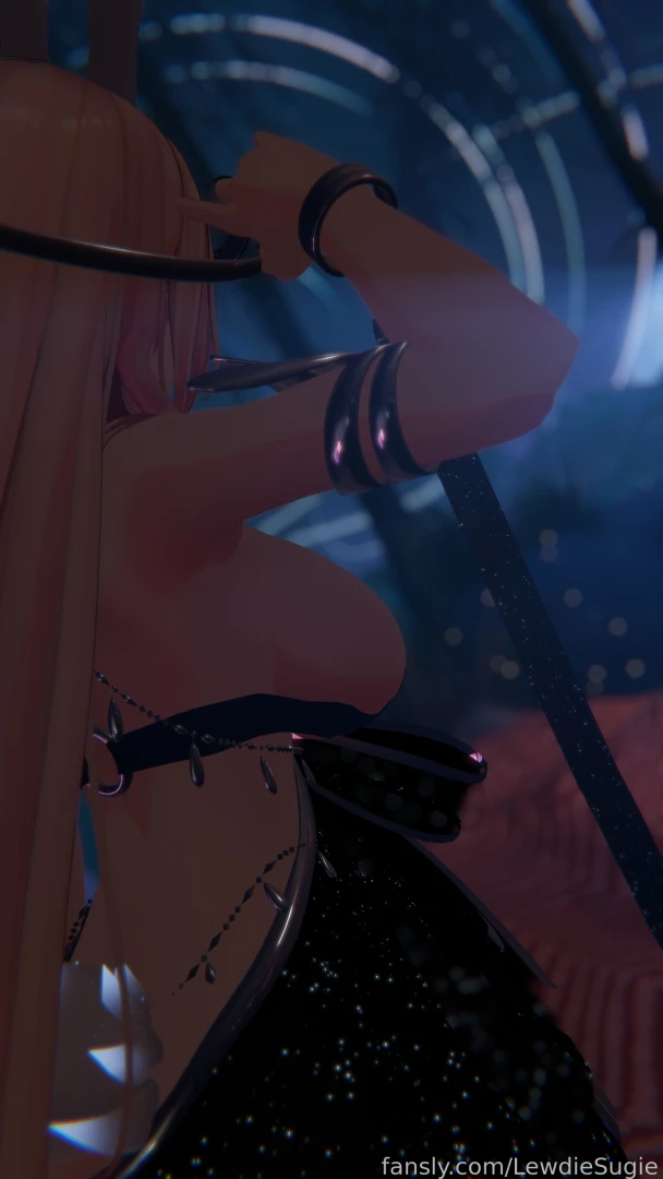 Miss luna s big bunny form is always so pretty man cu is a lucky man part 1 