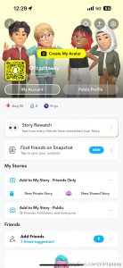 Add my new private snap my new one got deleted again