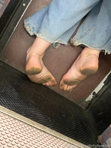 My feet need to be a lot more dirty again dirtyfeet barefootgirl part 2