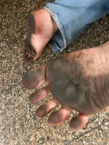 I am so happy that i ve been succesfully keeping my feet dirty like part 1