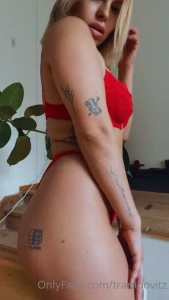 Red lingerie czerwona bielizna