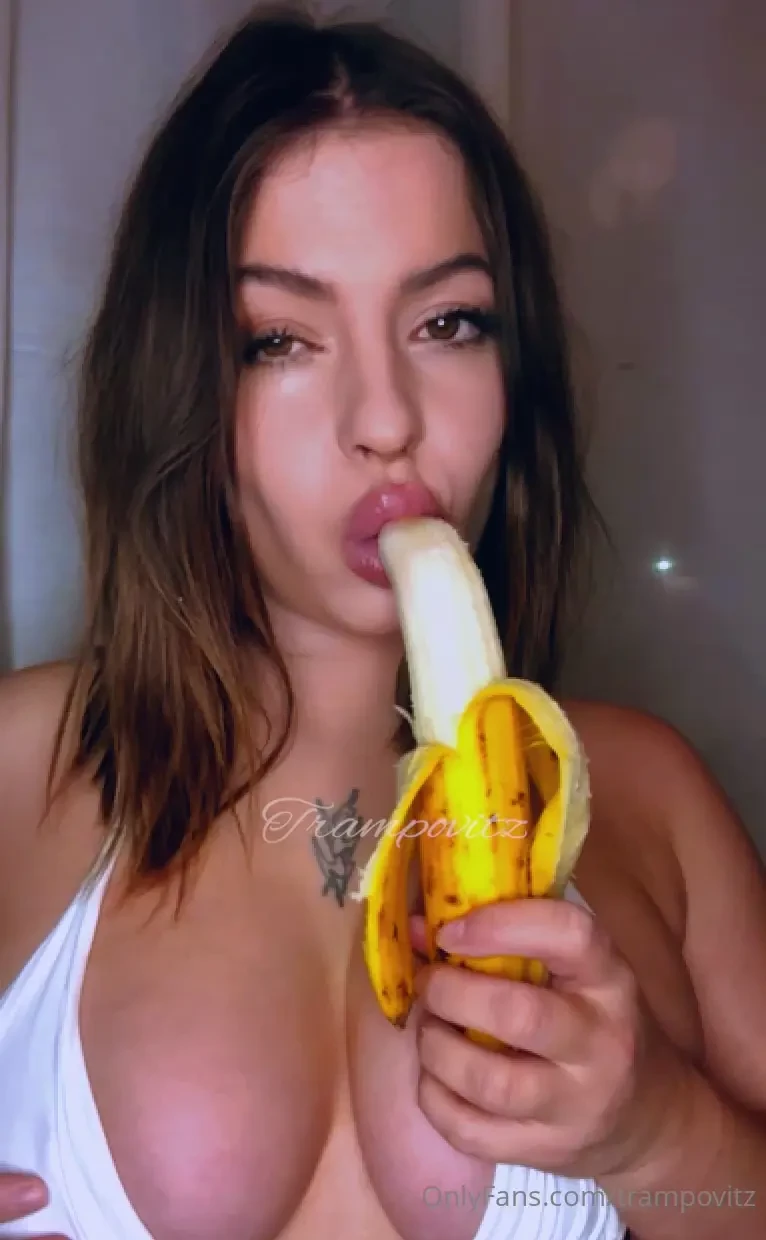 I love eating bananas they remind me of something 