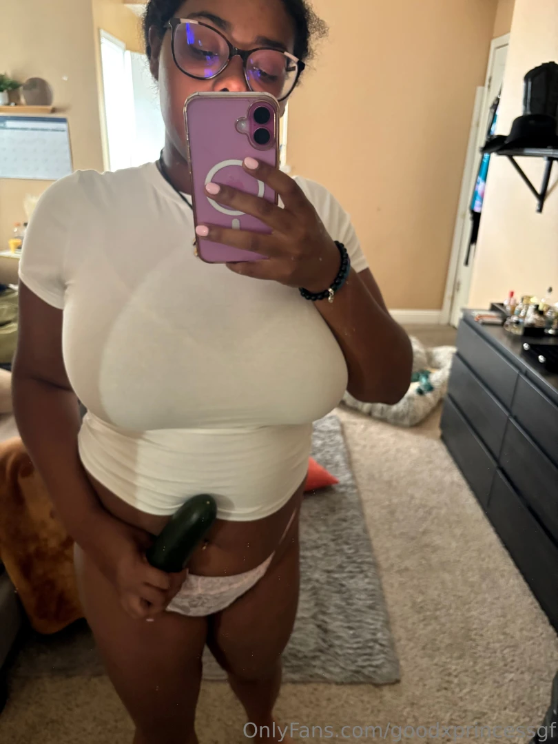 Cucumber no panties soaked thighs tip 15 to watch me take every inch 