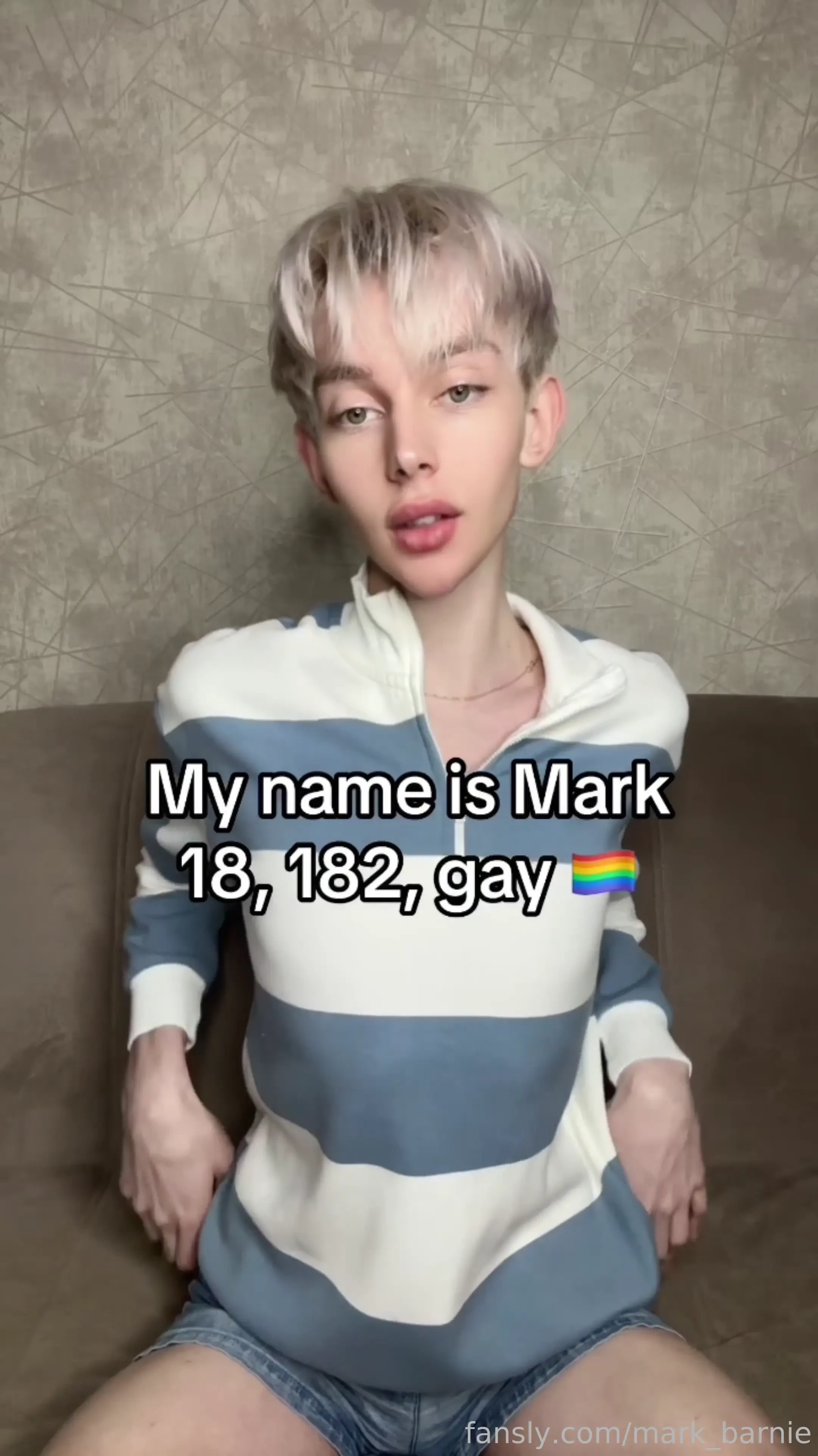 Hey cute gay boy igbt blond young twink femboy 18 