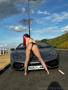 Would you bend me over the bonnet