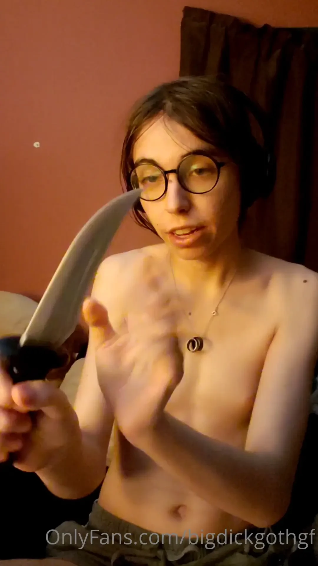 Me being a nerd with my tits out this is what you have do deal with 