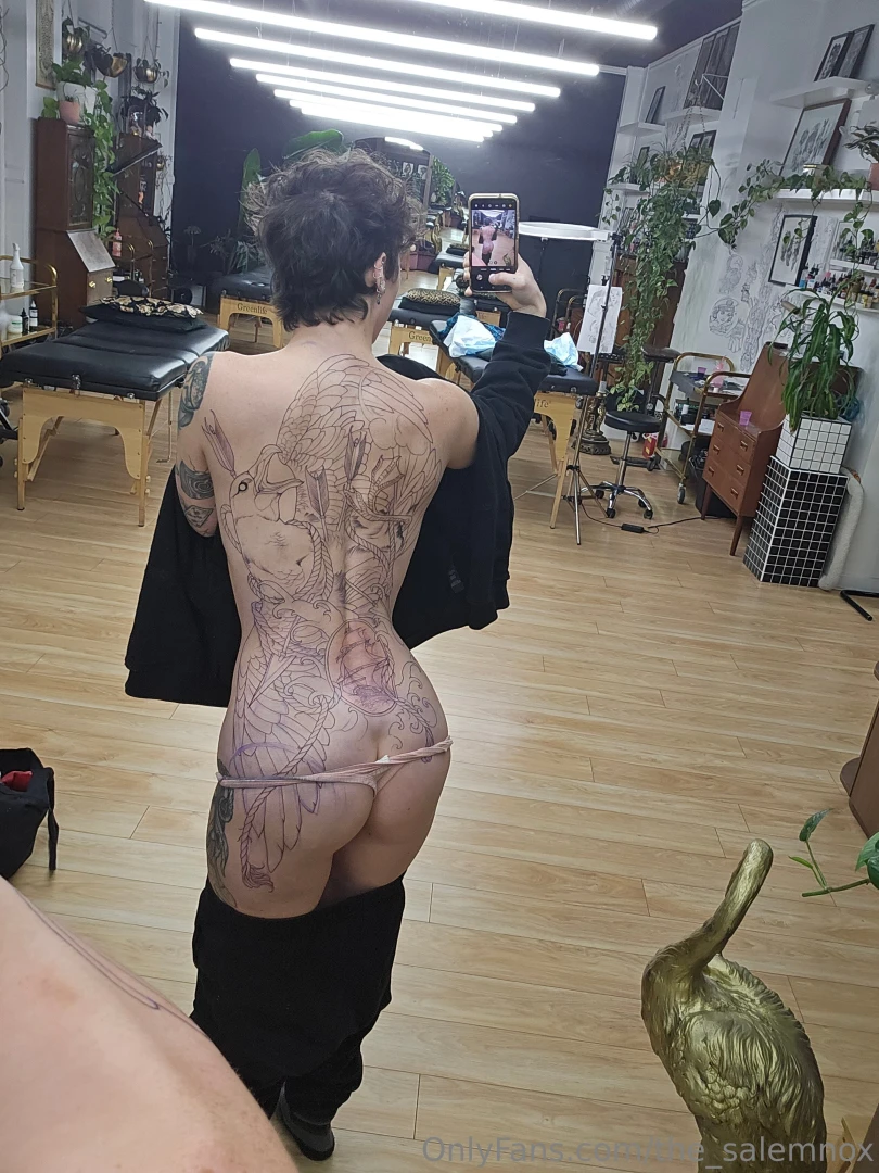 From bare back to fully blasted back piece i love posting secret part 4 
