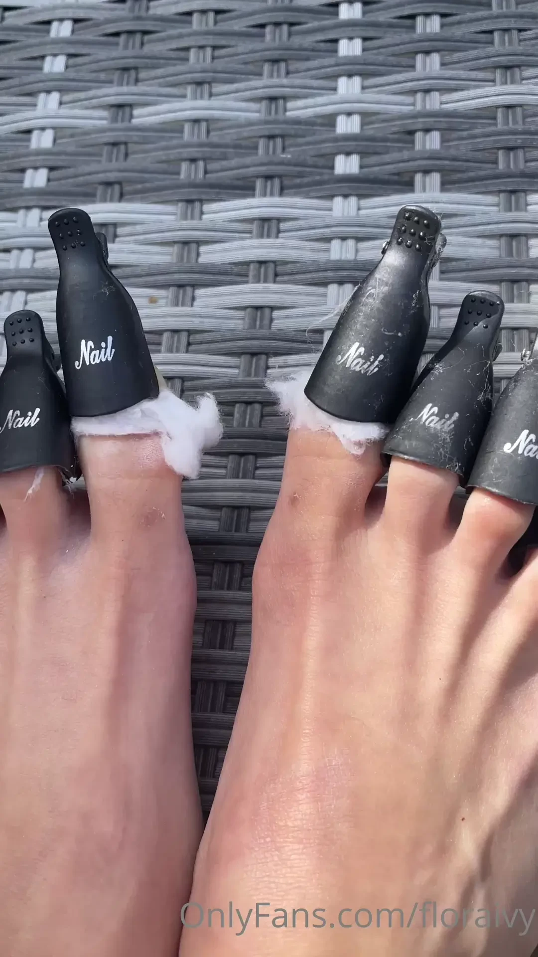 Purple to pink messed up my big right toe needs a redo part 1 